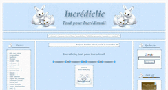 Desktop Screenshot of incredimail.clicpartout.com