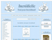Tablet Screenshot of incredimail.clicpartout.com
