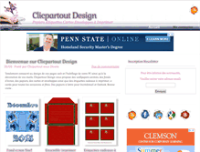Tablet Screenshot of clicpartout.com